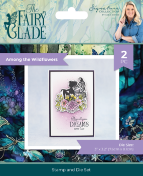 Crafter's Companion Fairy Glade Stamp & Die Among the Wildflowers (SS-FG-STD-ATW)
