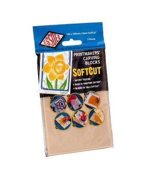 Essdee SoftCut Carving Blocks 100x150mm - Hanging Pack (2pcs) (3.0/SC2-2)