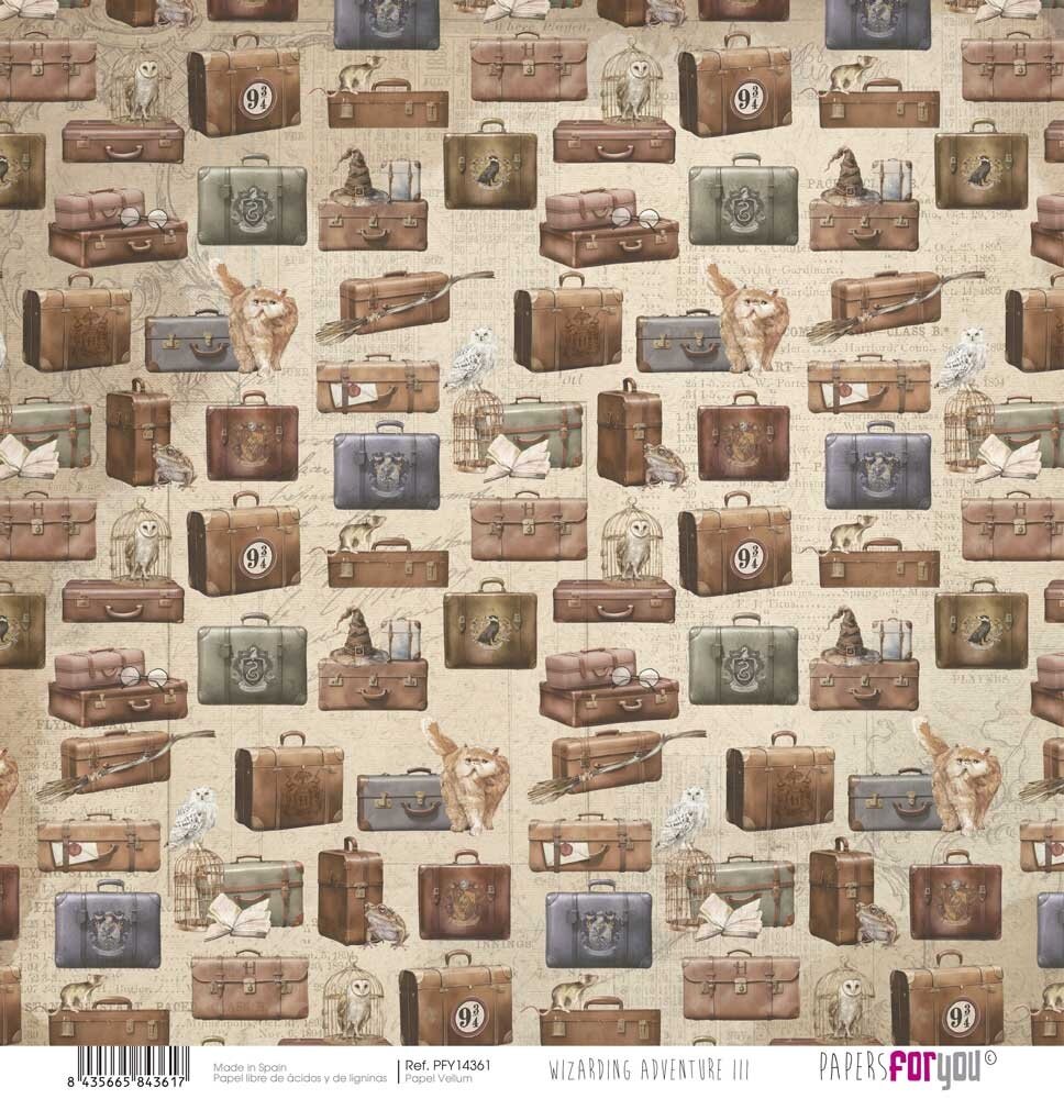 Papers For You Wizarding Adventure III Vellum Paper Pack (6pcs) (PFY-14358) Papers For You Wizarding Adventure III Vellum Paper Pack (6pcs) (PFY-14358)