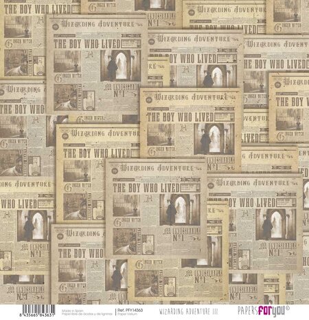 Papers For You Wizarding Adventure III Vellum Paper Pack (6pcs) (PFY-14358) Papers For You Wizarding Adventure III Vellum Paper Pack (6pcs) (PFY-14358)