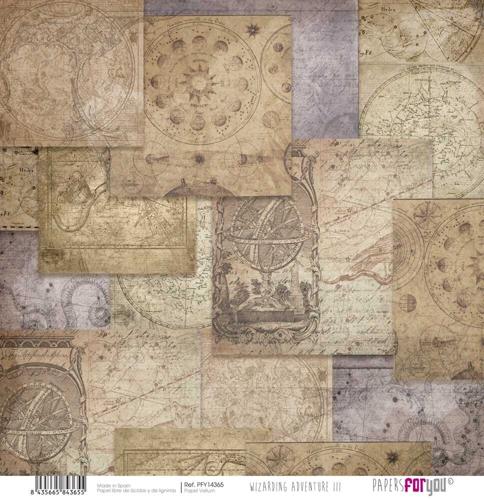 Papers For You Wizarding Adventure III Vellum Paper Pack (6pcs) (PFY-14358) Papers For You Wizarding Adventure III Vellum Paper Pack (6pcs) (PFY-14358)
