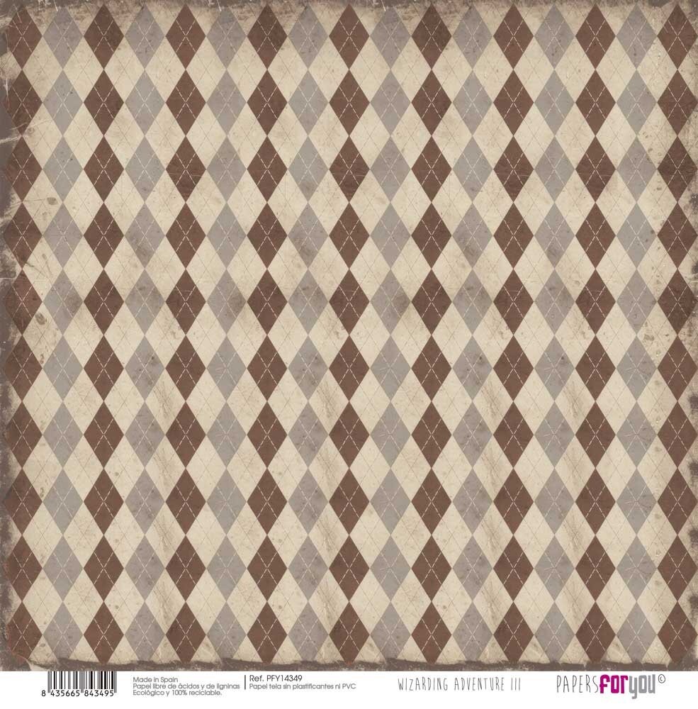 Papers For You Wizarding Adventure III Canvas Scrap Pack (8pcs) (PFY-14348)