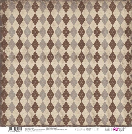 Papers For You Wizarding Adventure III Canvas Scrap Pack (8pcs) (PFY-14348)