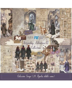 Papers For You Wizarding Adventure III Mini Scrap Paper Pack (28pcs) (PFY-14345)