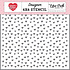 Valentine's Day Stencil Bubbly Hearts (VD406035) Valentine's Day Stencil Bubbly Hearts (VD406035)