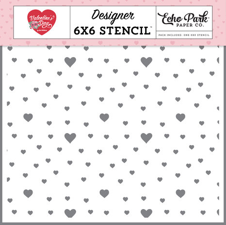 Echo Park Valentine's Day Stencil Growing Love Hearts (VD406034) Echo Park Valentine's Day Stencil Growing Love Hearts (VD406034)