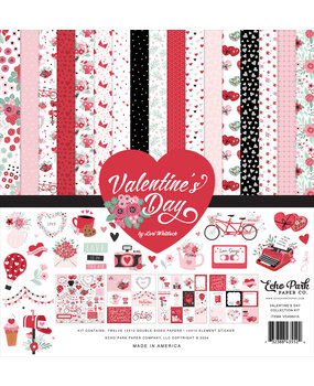 Echo Park Valentine's Day 12x12 Inch Collection Kit (VD406016)