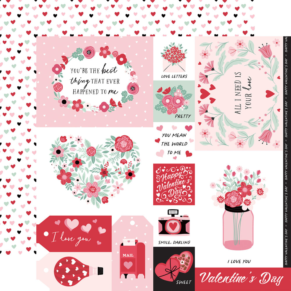 Echo Park Valentine's Day 12x12 Inch Collection Kit (VD406016) Echo Park Valentine's Day 12x12 Inch Collection Kit (VD406016)