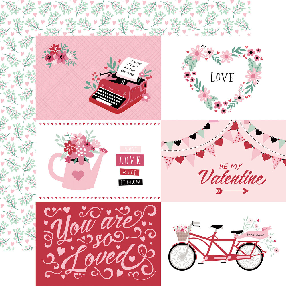 Echo Park Valentine's Day 12x12 Inch Collection Kit (VD406016) Echo Park Valentine's Day 12x12 Inch Collection Kit (VD406016)
