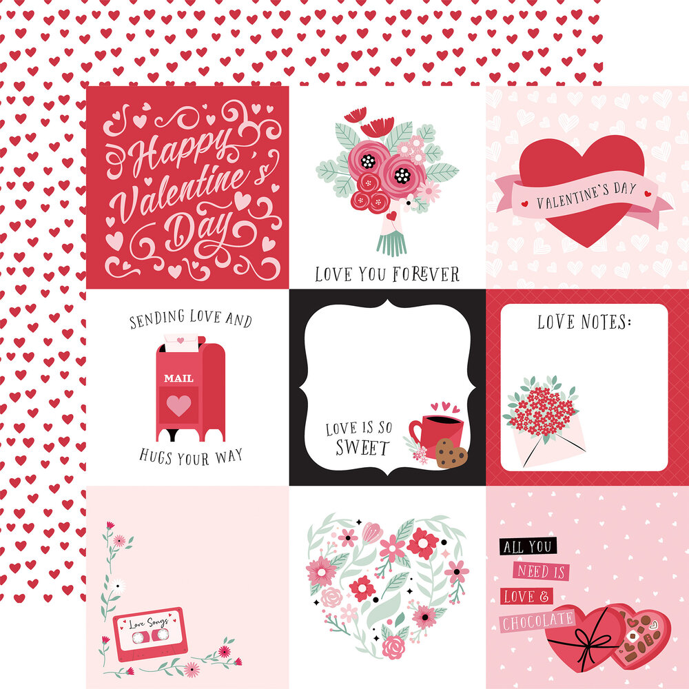 Echo Park Valentine's Day 12x12 Inch Collection Kit (VD406016) Echo Park Valentine's Day 12x12 Inch Collection Kit (VD406016)