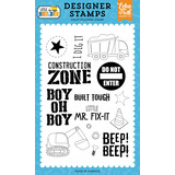 Echo Park Little Builder Designer Stamps Construction Zone (LB408041)