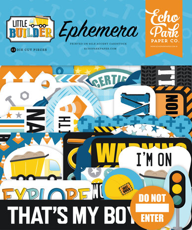 Echo Park Little Builder Ephemera (LB408024)