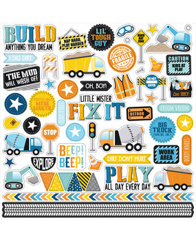 Echo Park Little Builder Element Sticker (LB408014)