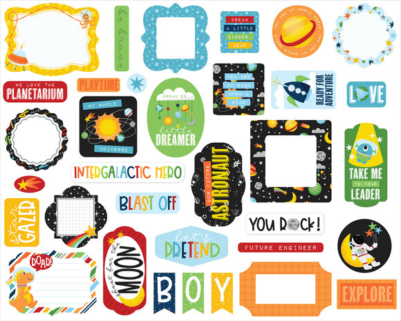 Echo Park Blast Off Ephemera (BO407024) Echo Park Blast Off Ephemera (BO407024)