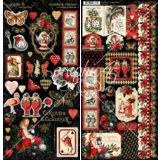 Graphic 45 Curiouser & Curiouser Sticker Set (4502940)