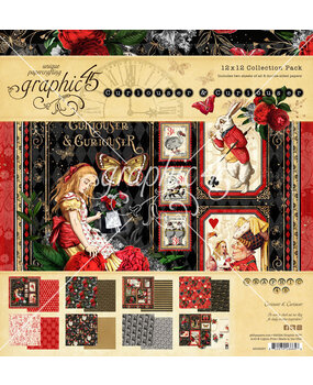 Graphic 45 Curiouser & Curiouser 12x12 Inch Collection Pack (4502937)
