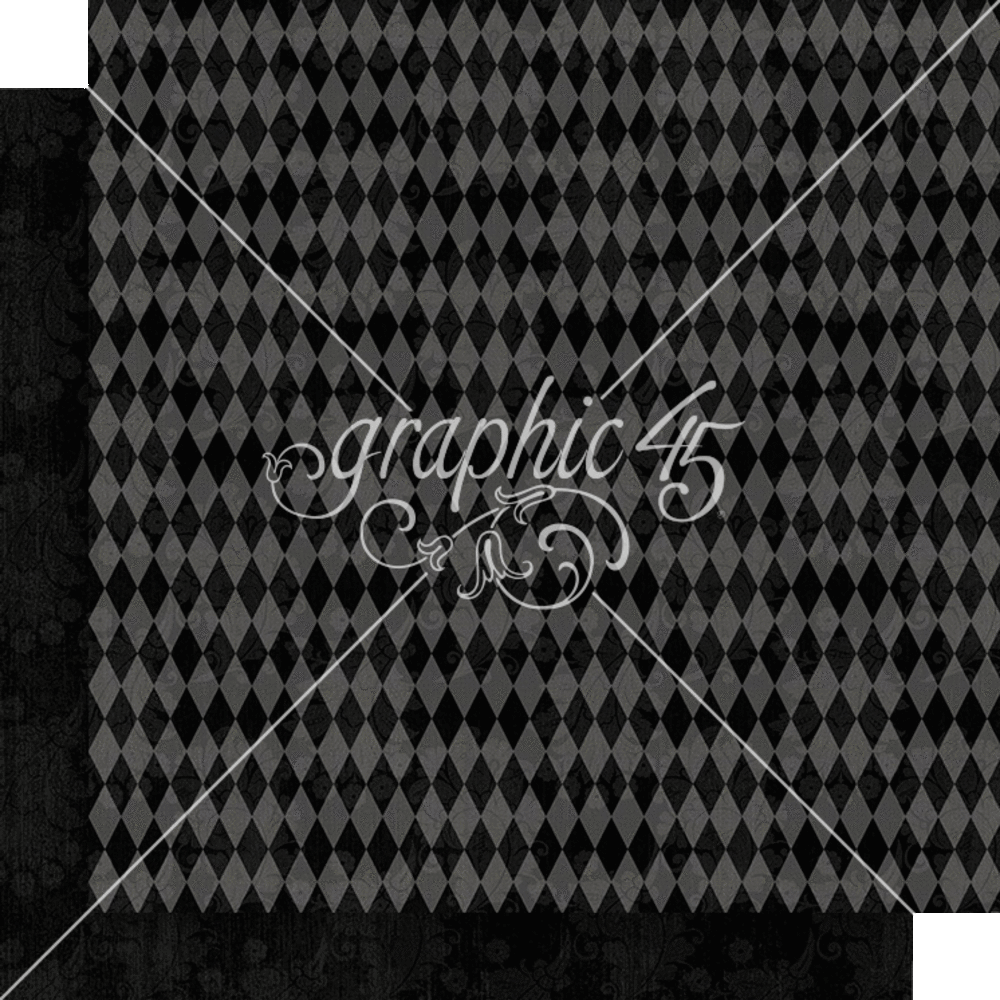 Graphic 45 Curiouser & Curiouser 12x12 Inch Patterns & Solids Pack (4502939) Graphic 45 Curiouser & Curiouser 12x12 Inch Patterns & Solids Pack (4502939)