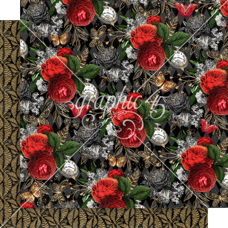 Graphic 45 Curiouser & Curiouser 8x8 Inch Collection Pack (4502936)