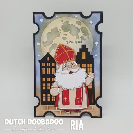 Dutch Doobadoo Dutch Mask Art A6 Mask Art Maan (3pcs) (470.784.351)