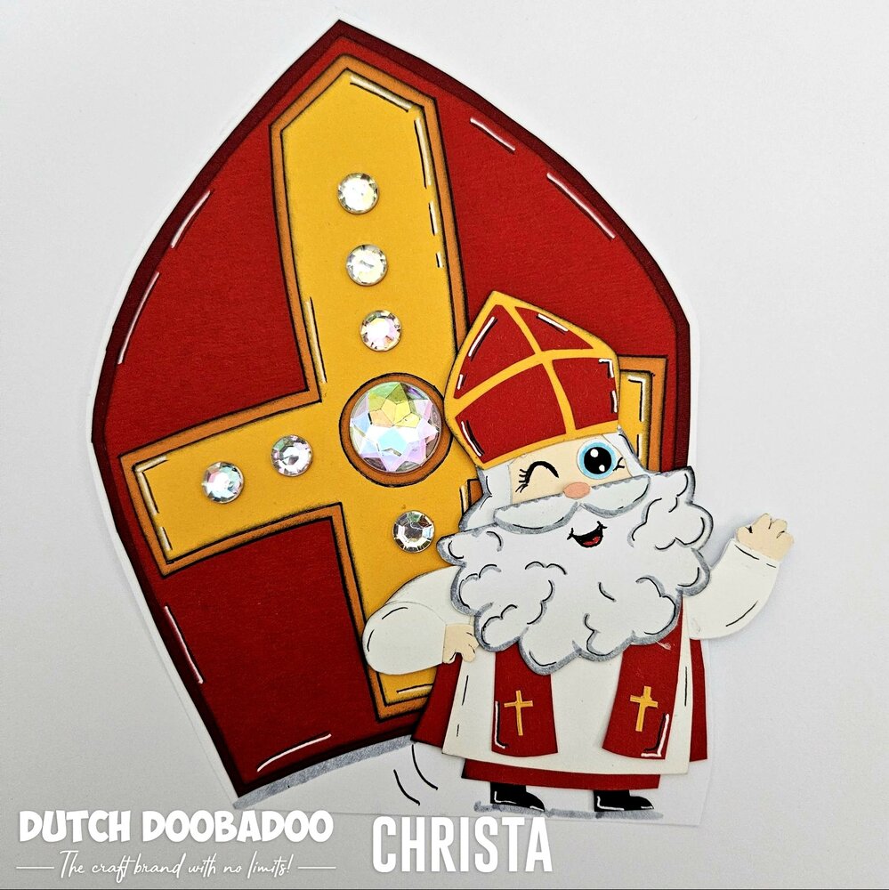 Dutch Doobadoo Dutch Card Art Build Up A5 Sinterklaas (470.784.350) (OUTLET)