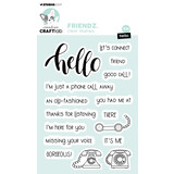 Creative Craftlab Friendz Clear Stamp Hello (CCL-FR-STAMP767) (DISCONTINUED)