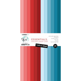 Creative Craftlab Red & Blue Essentials Unicolor Paper Pad (CCL-ES-UPP262) (DISCONTINUED)