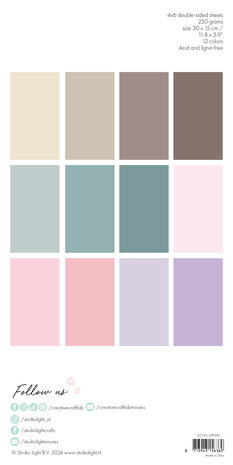 Creative Craftlab Felicia Essentials Unicolor Paper Pad (CCL-ES-UPP260) (DISCONTINUED)