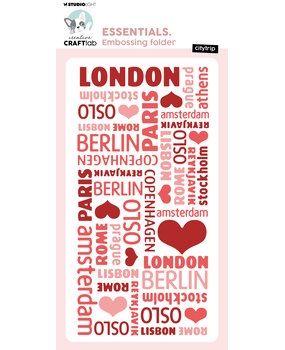 Creative Craftlab Citytrip Essentials Embossing Folder (CCL-ES-EMB25) (DISCONTINUED)