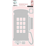 Creative Craftlab Phone Booth Essentials Cutting Die (CCL-ES-CD941) (DISCONTINUED)