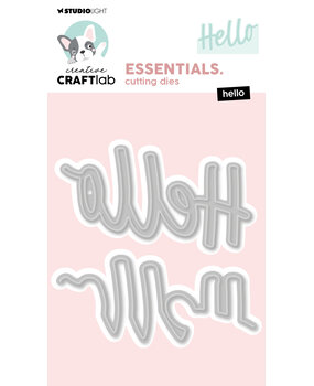 Creative Craftlab Hello Essentials Cutting Die (CCL-ES-CD940) (DISCONTINUED)