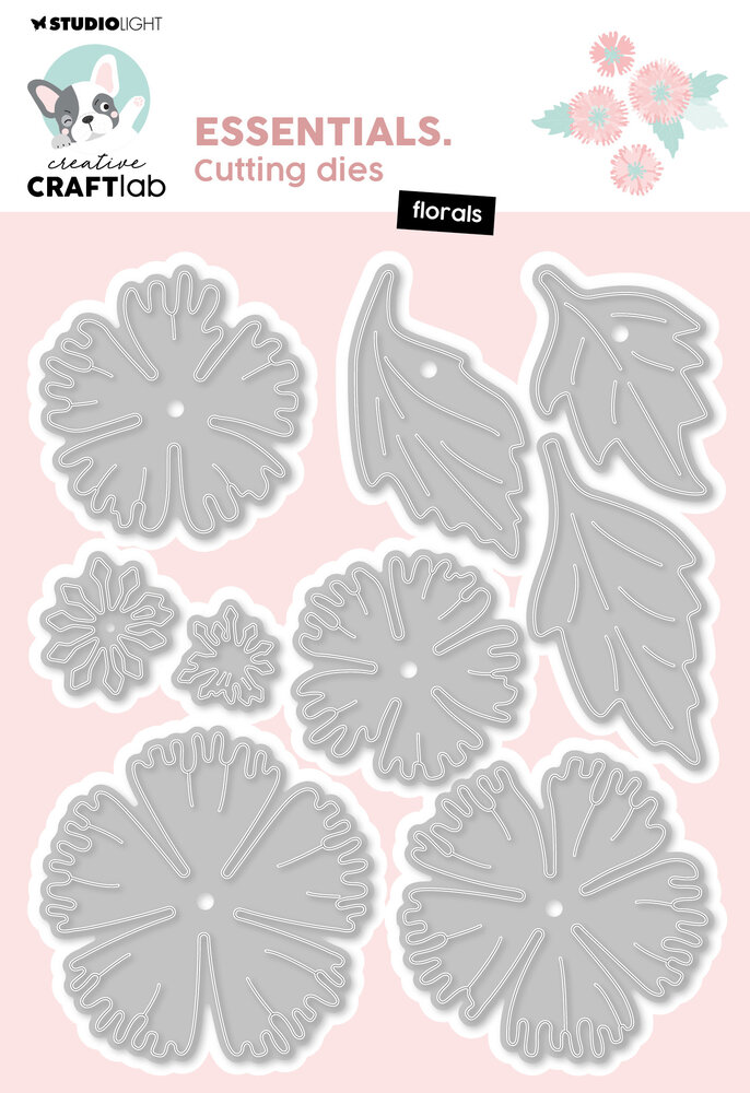 Creative Craftlab Florals Essentials Cutting Die (CCL-ES-CD938) (DISCONTINUED) Creative Craftlab Florals Essentials Cutting Die (CCL-ES-CD938) (DISCONTINUED)