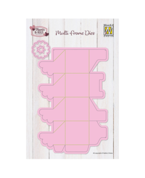 Nellie Snellen Multi Frame Functional Die Box with Flower (MFD171)