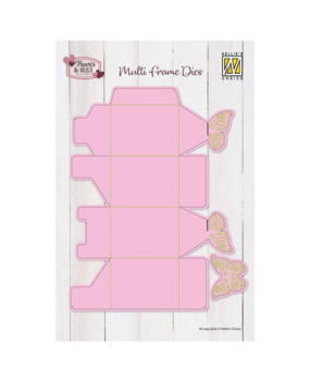 Nellie Snellen Multi Frame Functional Die Box with Butterfly (MFD170)