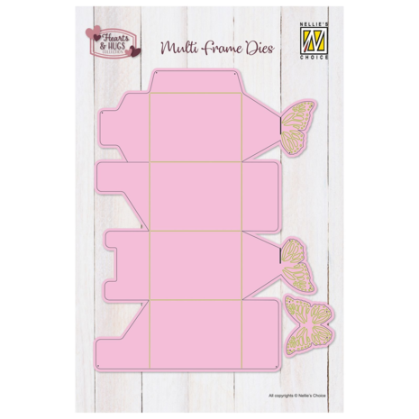 Nellie Snellen Multi Frame Functional Die Box with Butterfly (MFD170) Nellie Snellen Multi Frame Functional Die Box with Butterfly (MFD170)