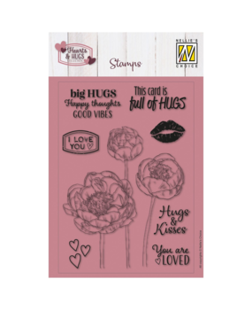 Nellie Snellen Clear Stamp A6 Full Of Hugs (NSCS020)