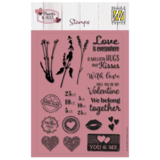 Nellie Snellen Clear Stamp A6 Love Is Everywhere (NSCS021)