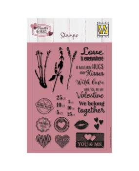 Nellie Snellen Clear Stamp A6 Love Is Everywhere (NSCS021)