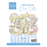 Marianne Design Die-cuts Hello Spring (20pcs) (VK9618)