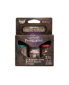 Finnabair Limited Edition Liquid Acrylic Set - Precious (3x30ml) (969936)