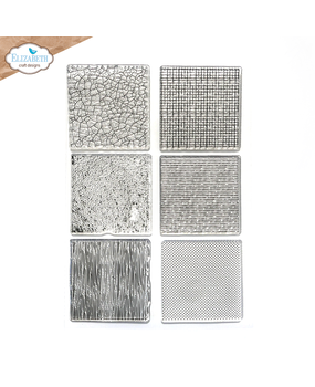 Elizabeth Craft Designs Whispers of Nature Stamps Playful Textures (CS386)