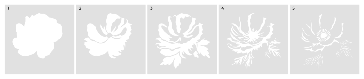 Crafter's Companion Colouring Medium Set Layering Stencils Anemone (CC-STEN-IP-ANE) Crafter's Companion Colouring Medium Set Layering Stencils Anemone (CC-STEN-IP-ANE)