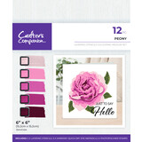 Crafter's Companion Colouring Medium Set Layering Stencils Peony (CC-STEN-IP-PEO)
