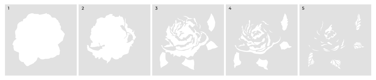 Crafter's Companion Colouring Medium Set Layering Stencils Peony (CC-STEN-IP-PEO) Crafter's Companion Colouring Medium Set Layering Stencils Peony (CC-STEN-IP-PEO)