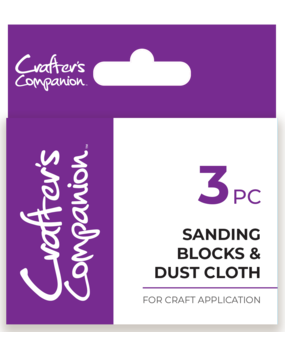 Crafter's Companion Sanding Block & Dust Cloth (CC-TOOL-SBDC)