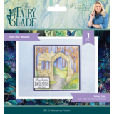 Crafter's Companion Fairy Glade 3D Embossing Folder Into the Woods (SS-FG-3D-EF5-ITW)
