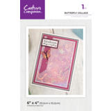 Crafter's Companion Duet ColourBloom 3D Embossing Folder Butterfly Collage (CC-EF4-BUCO)
