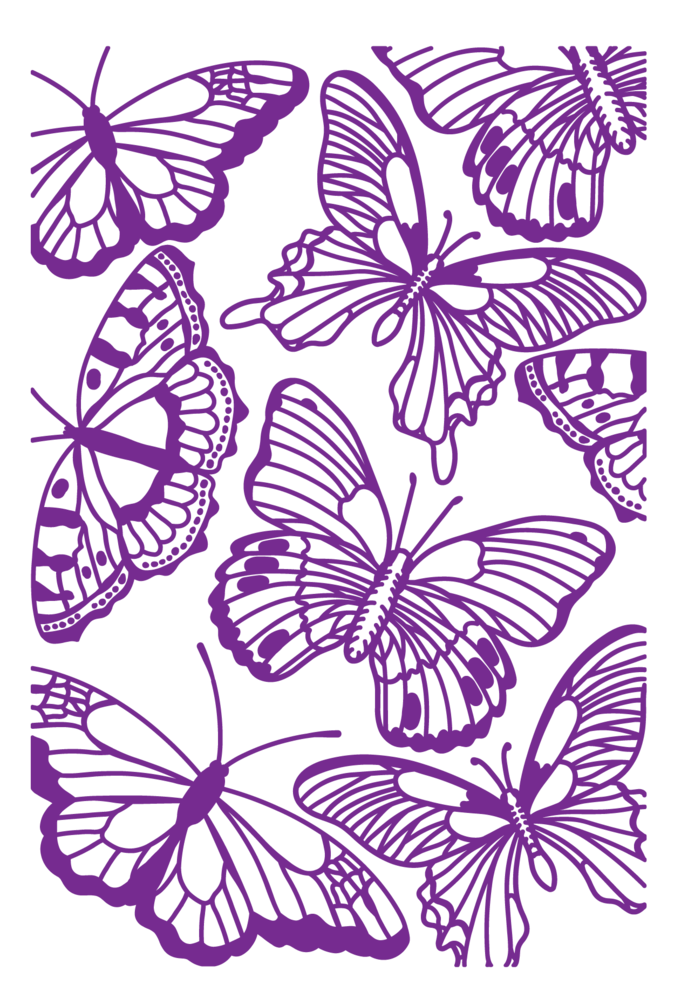 Crafter's Companion Duet ColourBloom 3D Embossing Folder Butterfly Collage (CC-EF4-BUCO) Crafter's Companion Duet ColourBloom 3D Embossing Folder Butterfly Collage (CC-EF4-BUCO)