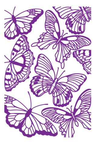 Crafter's Companion Duet ColourBloom 3D Embossing Folder Butterfly Collage (CC-EF4-BUCO) Crafter's Companion Duet ColourBloom 3D Embossing Folder Butterfly Collage (CC-EF4-BUCO)