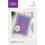 Crafter's Companion Duet ColourBloom 3D Embossing Folder Celestial (CC-3D-EF4-CELE)