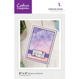Crafter's Companion Duet ColourBloom 3D Embossing Folder Swirling Waves (CC-3D-EF4-SWWA)